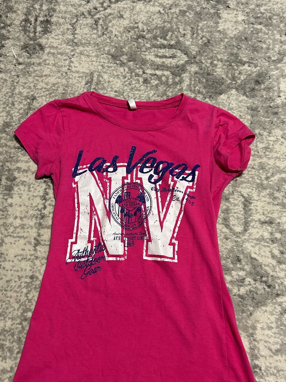 Women’s Pink 'Las Vegas NY' Graphic Tee